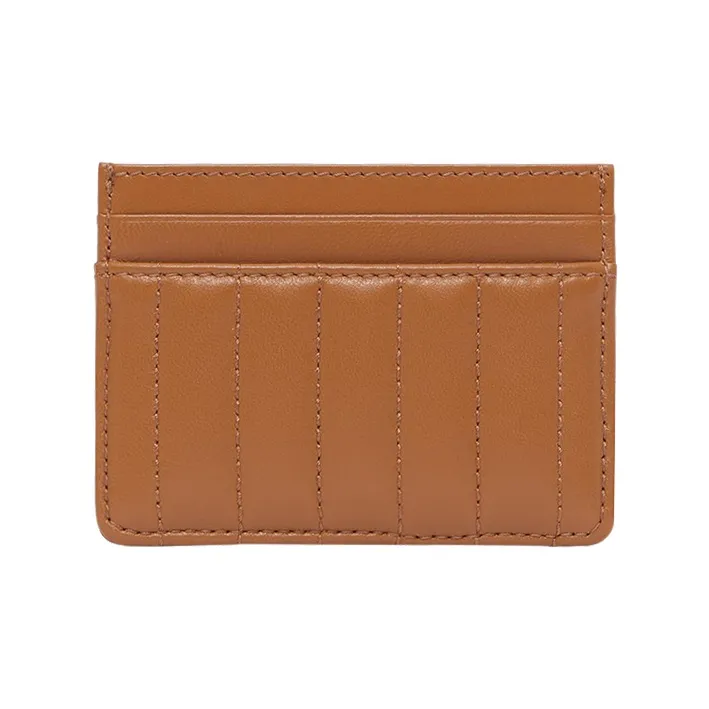 Burberry Lola Lola Bag Lambskin Card Holder Women's Brown-2