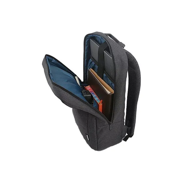 Lenovo Polyester Backpack Laptop Bag Regular Unisex Black-3