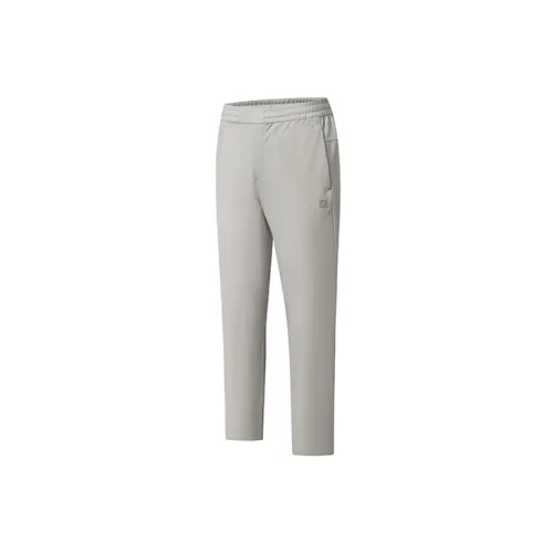 FILA Athletics Knitted Sweatpants Men Wheat Brown Khaki