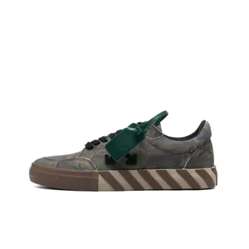 OFF WHITE Vulc Low Camouflage Brown