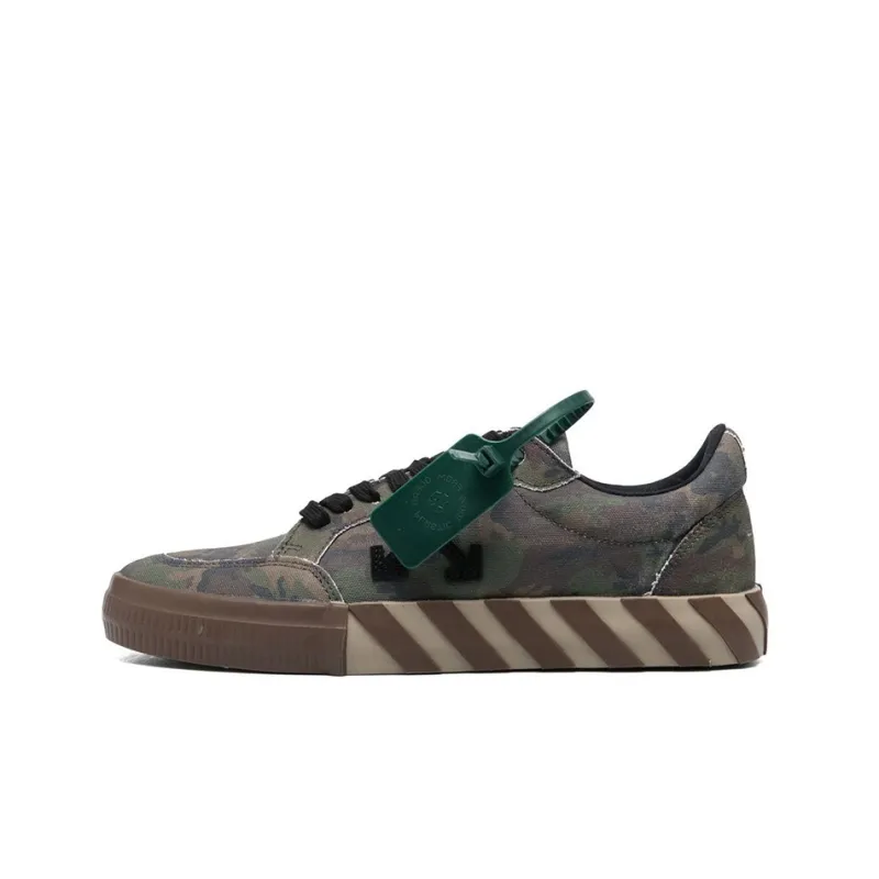 OFF WHITE Vulc Low Camouflage Brown-0