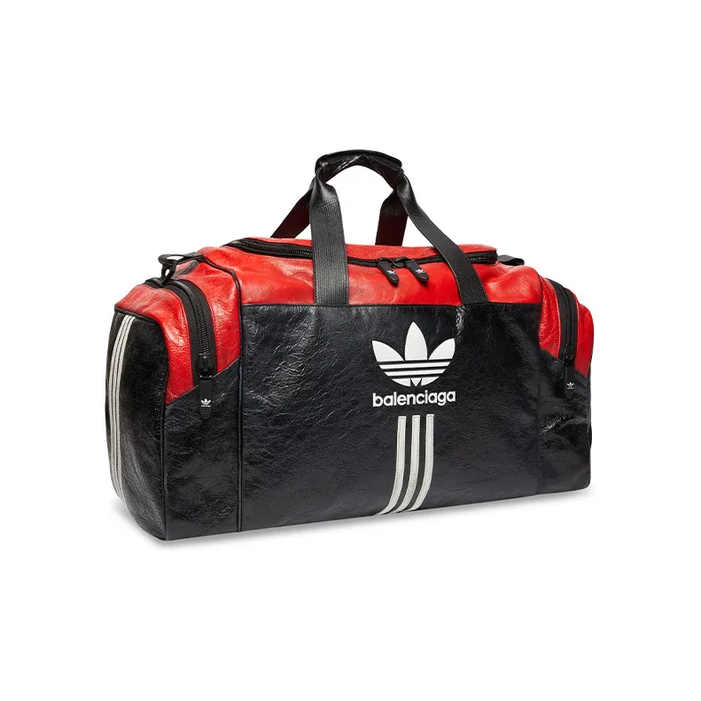 Balenciaga X Adidas Gym Bag Black/Red-1