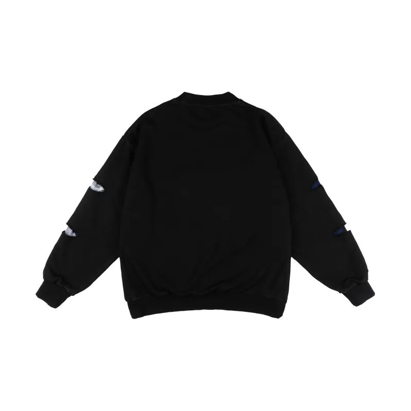 XINYINSU Sweatshirt Unisex Black-1