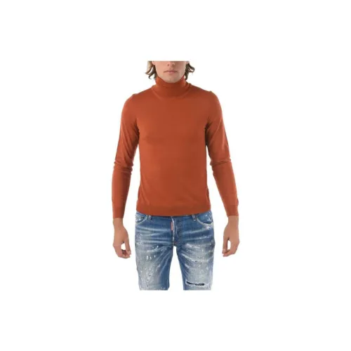 HUGO BOSS Sweaters Men Orange