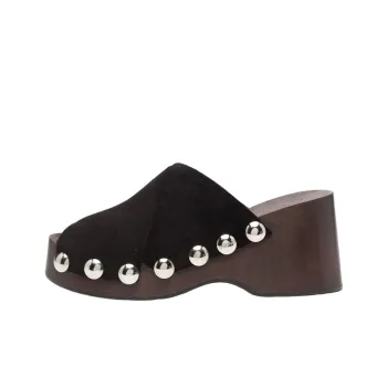 GANNI Stud detail Open Toe Sandals