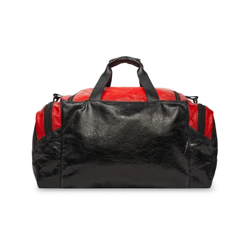 Balenciaga X Adidas Gym Bag Black/Red-3