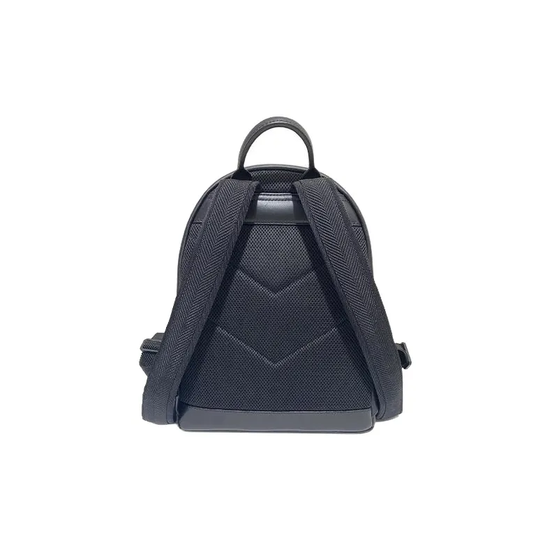 MCM Textile, Cow Leather, Artificial Leather Backpack Small Size Unisex Black-4