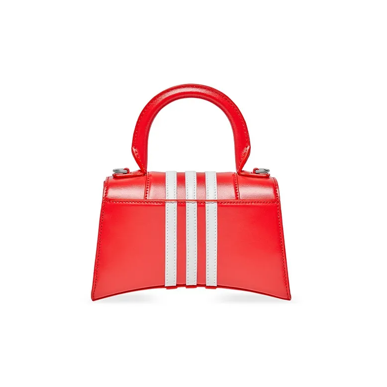 Balenciaga X Adidas Hourglass Xs Box Handbag Red-4
