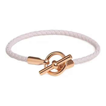 HERMES Rose Gold Plated Bangles Women's