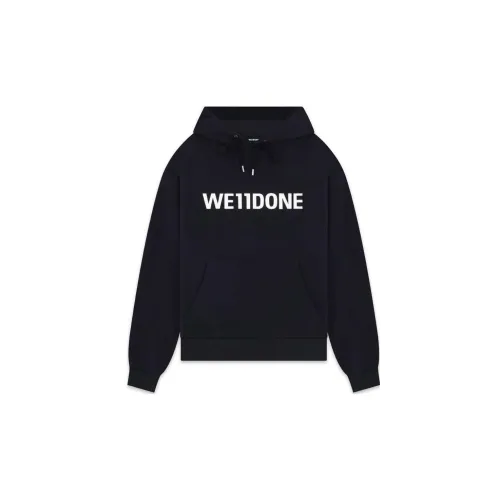 WE11DONE Sweatshirts Unisex Black