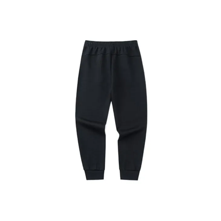 ANTA Life Collection Knitted Sweatpants Men Black-1