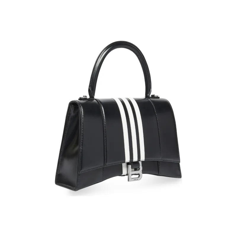 Balenciaga X Adidas Hourglass Handbag Black-2