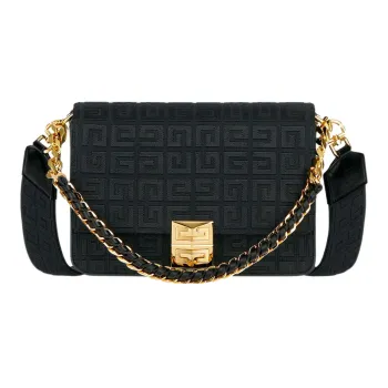 Givenchy 4G Cow Leather Crossbody Bag, Shoulder Bag Women's Black