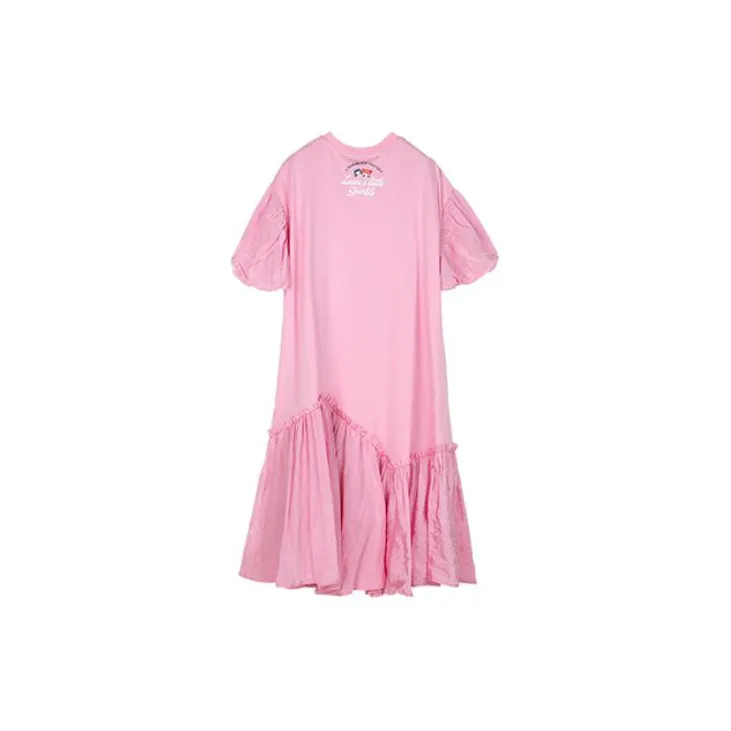 LALABOBO Short Sleeved Dresses Women's-3