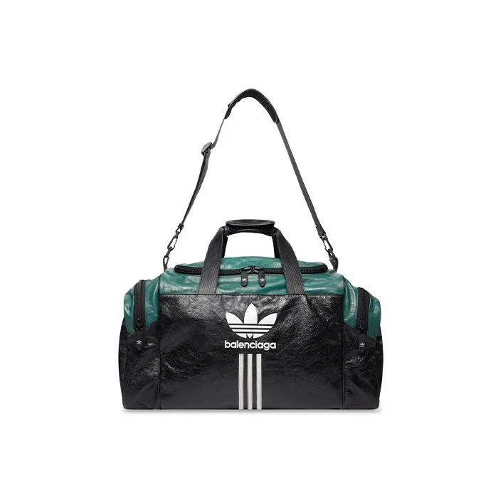 Balenciaga X Adidas Gym Bag Black/Green-5
