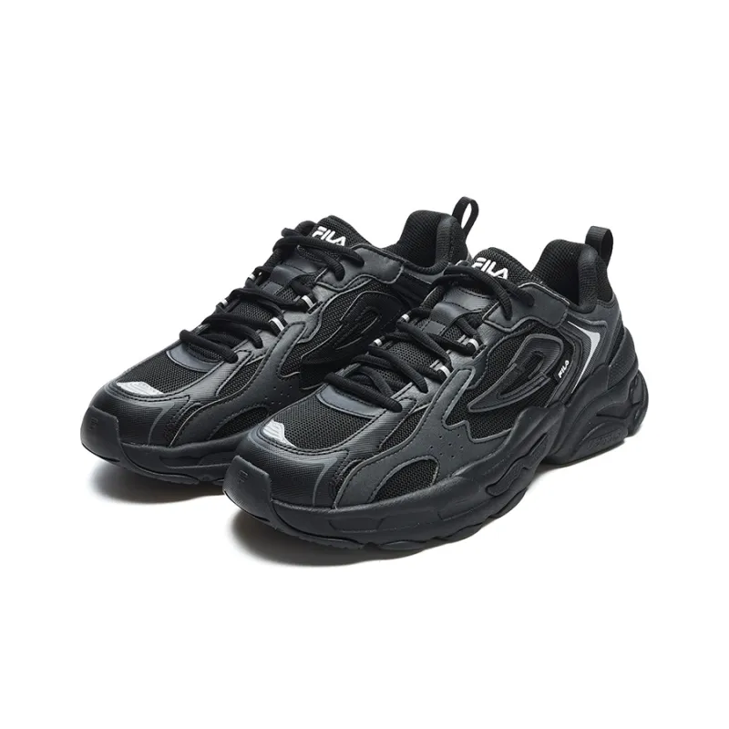 FILA 3M Vintage Reflective Low Shoes 'Black'-1