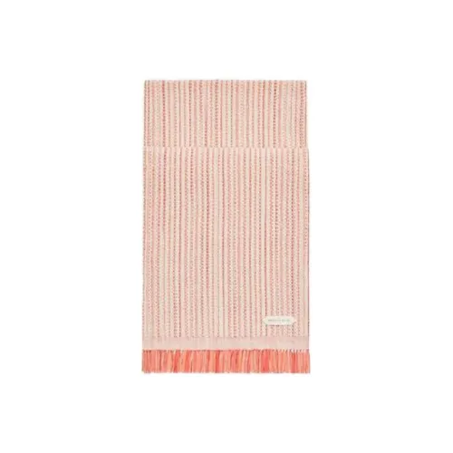 HERMES Knit Scarf Women's Pink