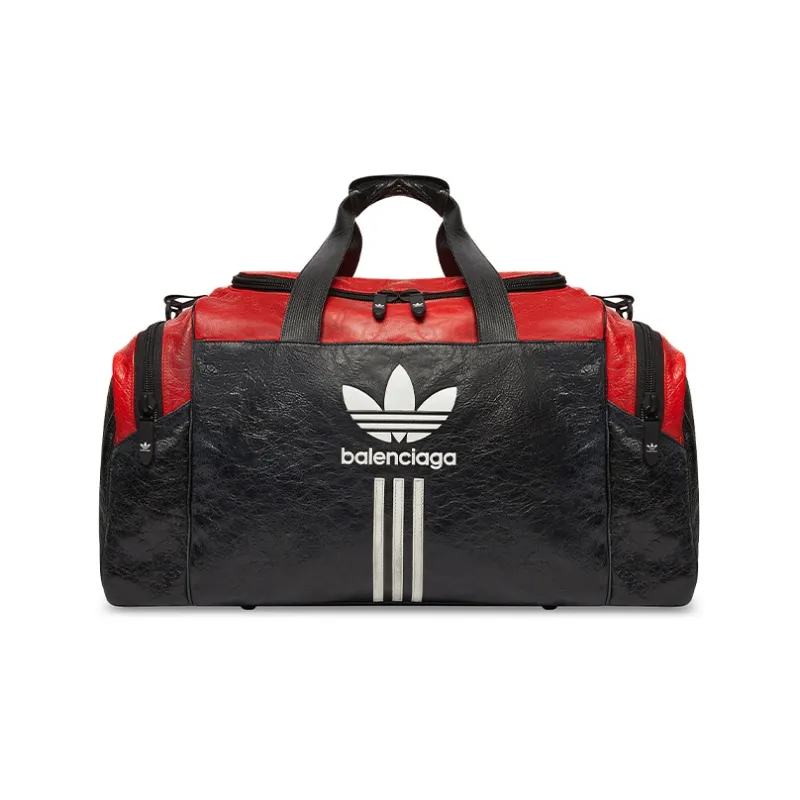 Balenciaga X Adidas Gym Bag Black/Red-0