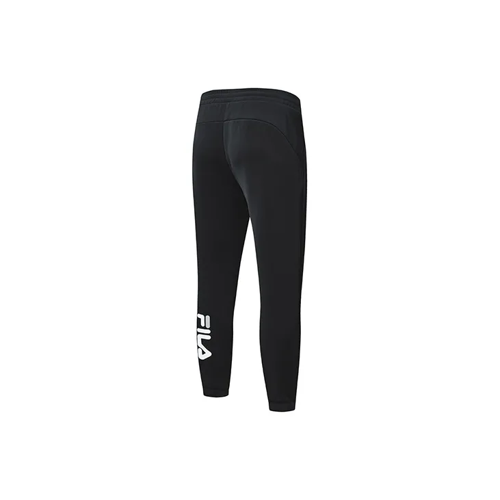 FILA Athletics Knitted Sweatpants Men Pitch Black-1
