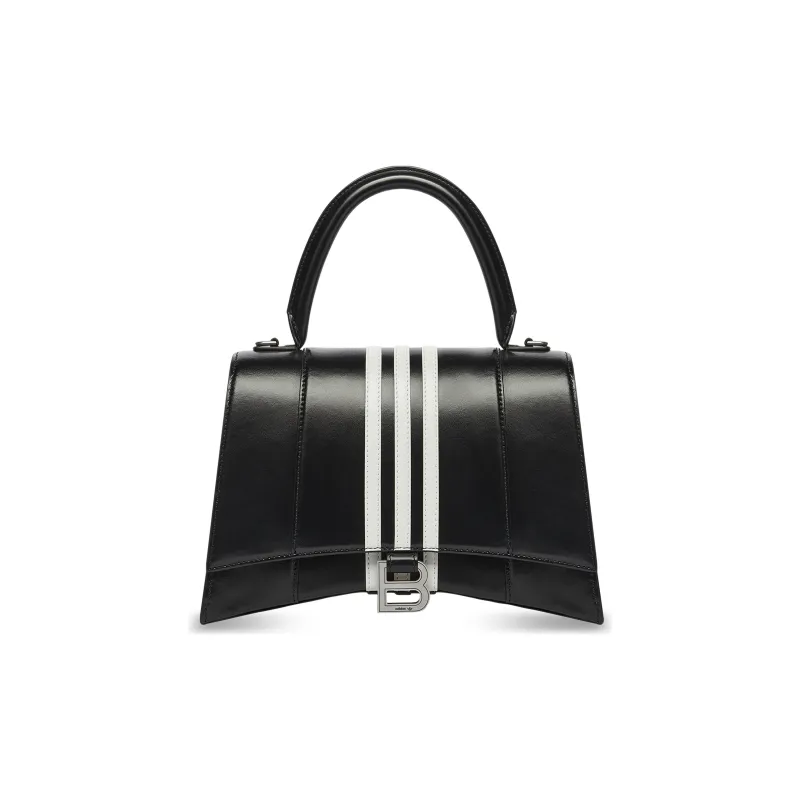Balenciaga X Adidas Hourglass Handbag Black-0