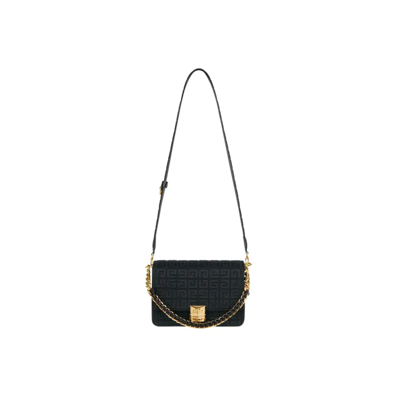 Givenchy 4G Cow Leather Crossbody Bag, Shoulder Bag Women's Black-1