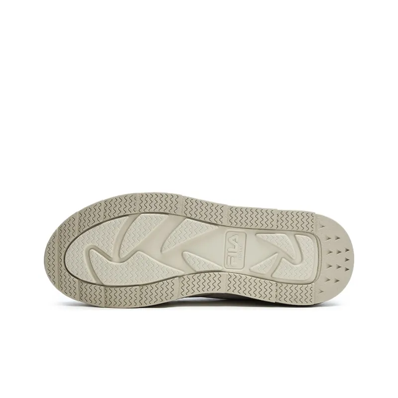 FILA PALA Anti Slip Wear Resistant Low Top Skateboard Shoes Men's Champagne-4
