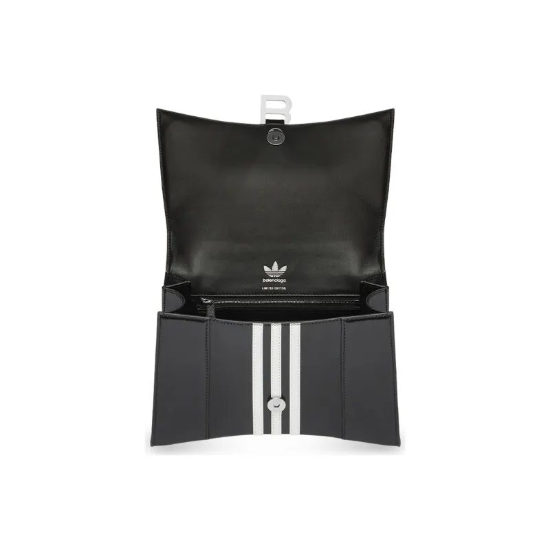 Balenciaga X Adidas Hourglass Handbag Black-4