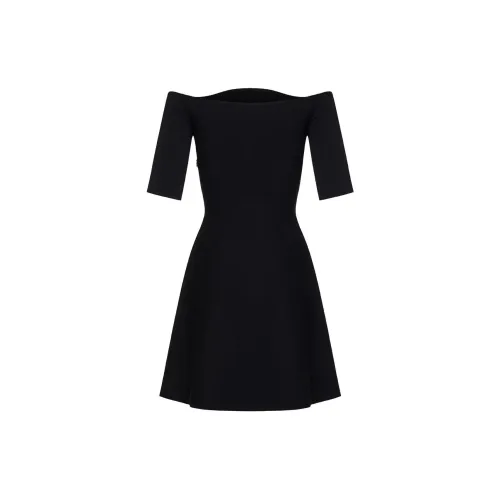 Valentino Short-Sleeved Dresses Women's Black