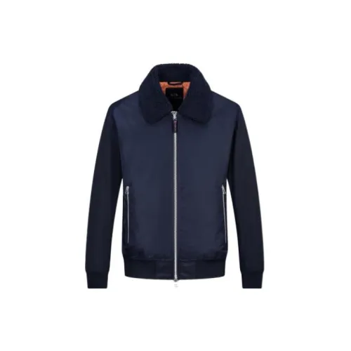 ARMANI EXCHANGE Jackets Men Marine Blue