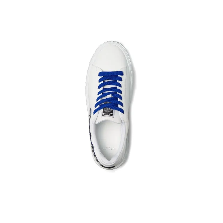 VERSACE La Greca Varsity Sneaker 'White'-3