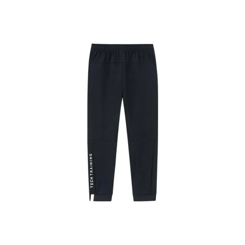 ANTA Variety Training Collection Knitted Sweatpants Men Black-1