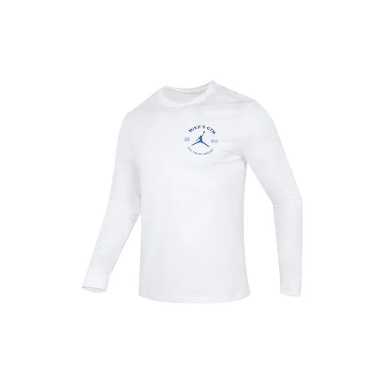 Jordan Set-in Sleeve T-Shirt Men's White-0