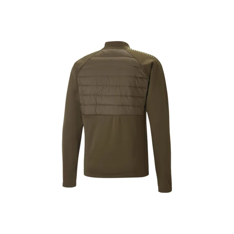 PUMA INDIVIDUAL LIGA Sweatshirts Men Dark Olive-1