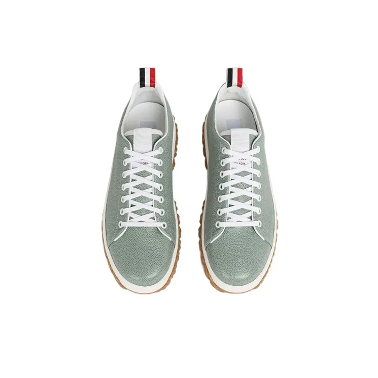 THOM BROWNE· Low Top Stylish Skateboarding Shoes Men's Green-2