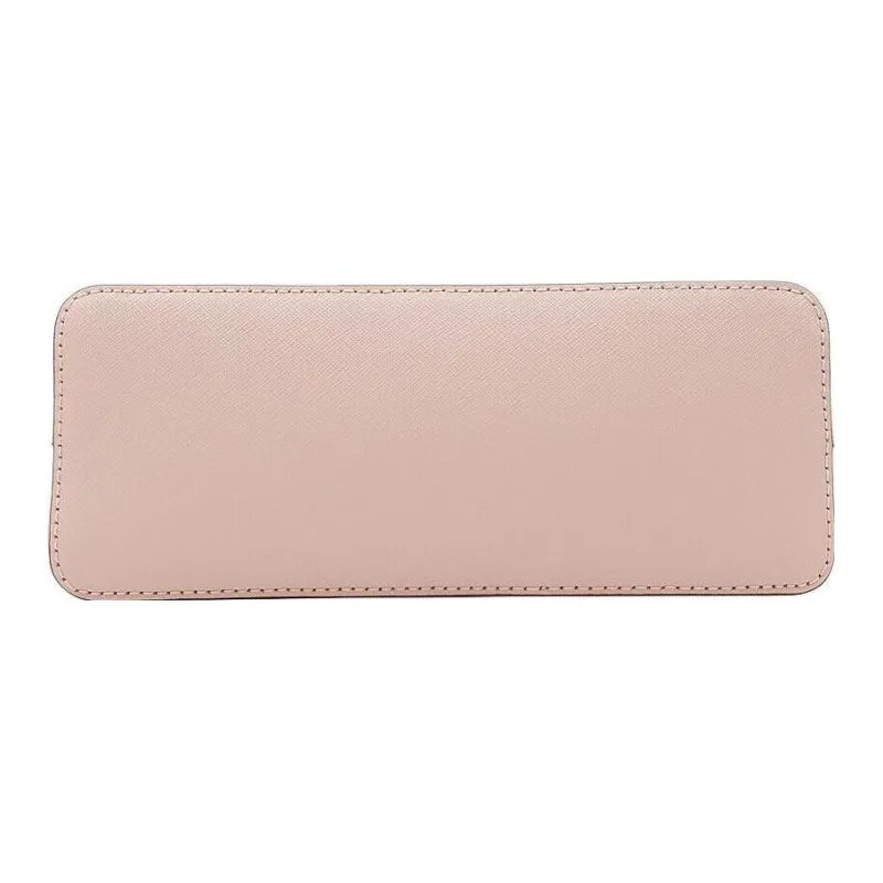 MICHAEL KORS Leather Dome Bag Crossbody Bag Women's Cream Pink-4