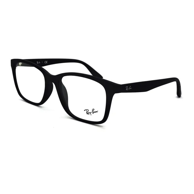 RayBan Rectangular Eyeglass Frames Men's-0