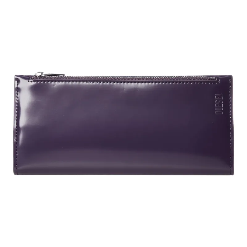 DIESEL Cow Leather Wallet Women's Purple-0