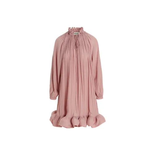 Lanvin Long-Sleeved Dresses Women's Pink