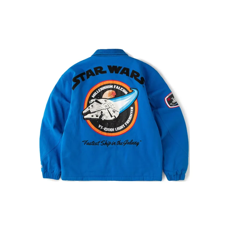 STARTER Puffer Jackets Unisex Hero Blue-1