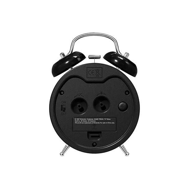 Zgo Sweeping Seconds Movement Alarm Clock Unisex White-6