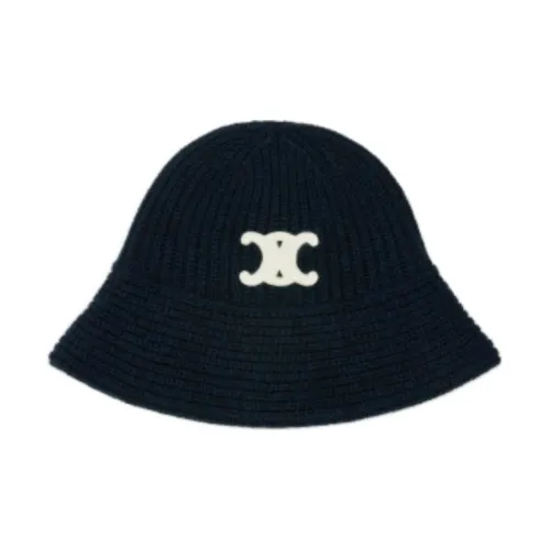 CELINE Cashmere Bucket Hats Women's