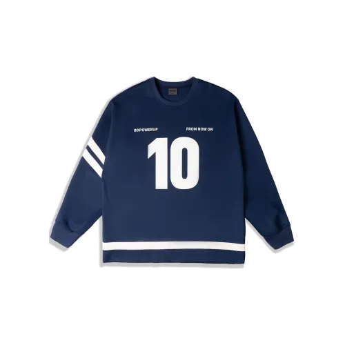 BD.POWER UP+ Sweatshirts Unisex Navy Blue