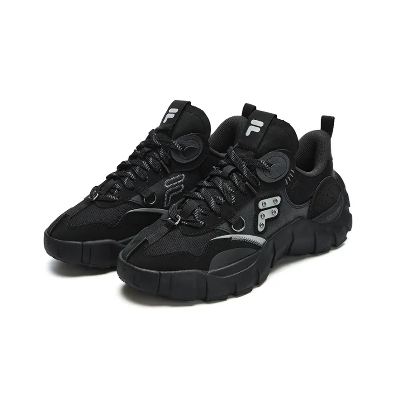 FILA FUSION Bone Sneakers 'Black'-1