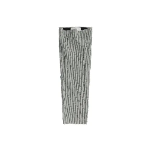 SONG FOR THE MUTE Casual Long Skirts Women's Gray