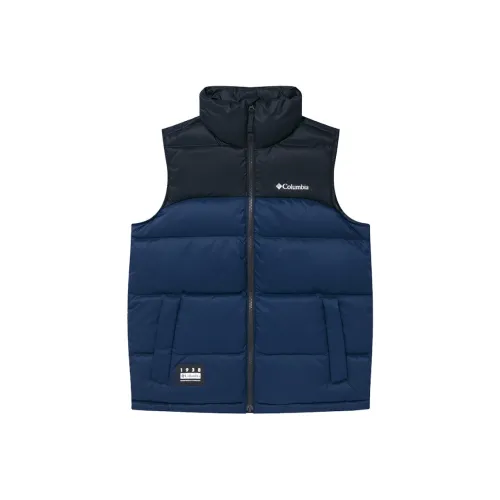 Columbia Vests Men Blue