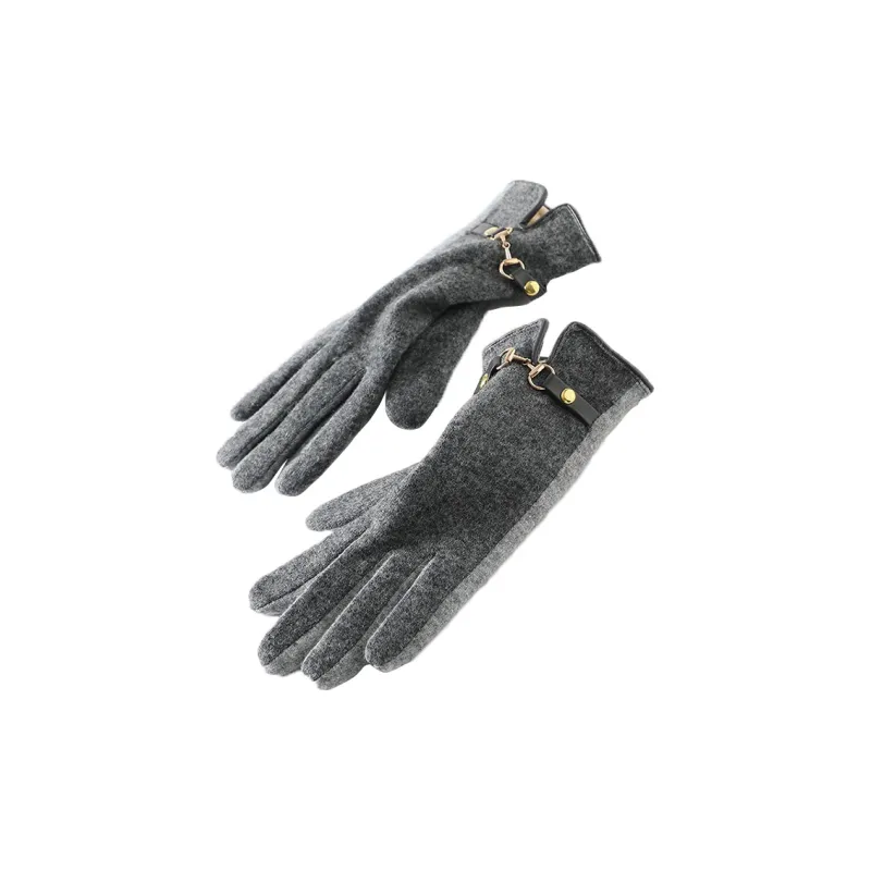 XNKW Polyester Knit Gloves Women's-3