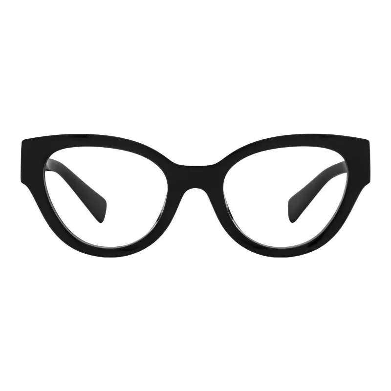 MIU MIU Logo plaque Round frame Glasses-1