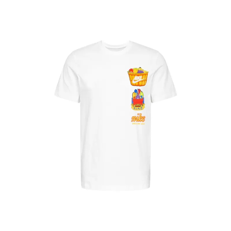 Nike T-Shirts Men White-0