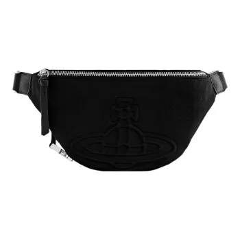 Vivienne Westwood Polyester Fanny Pack Small Size Women's Black
