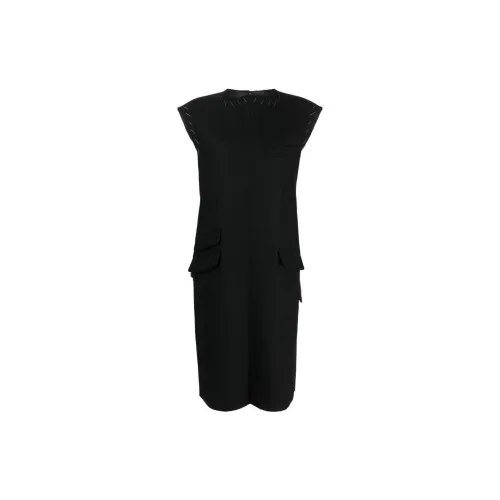 Maison Margiela Sleeveless Dresses Women's Black
